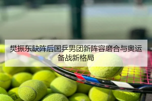 樊振东缺阵后国乒男团新阵容磨合与奥运备战新格局